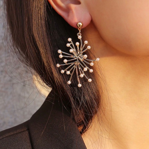amourOC Jewelry - Glamorous Art Deco Branch Drop Earrings